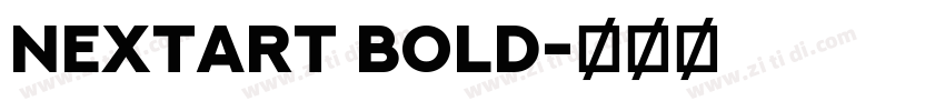 NEXTART Bold字体转换